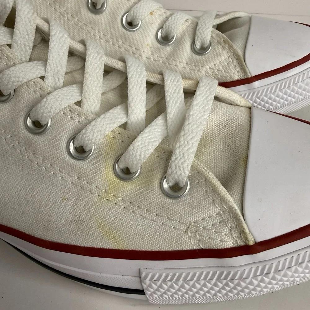 Converse All Star Chuck Taylor Men's Sneakers Size 8.5, White, High Top